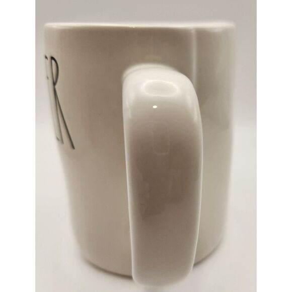 RAE DUNN‎ Artisan Collection #213 "JITTER BUG"  White Mug - Picture 6 of 10